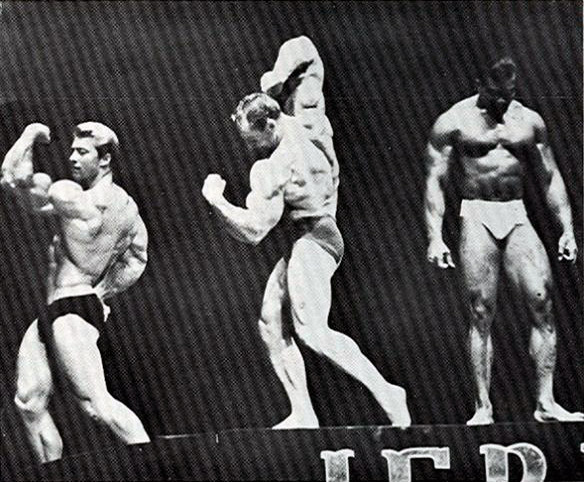 Larry Scott, Chuck Sipes, Sergio Oliva (1966)
