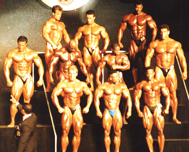 Ron Love na Mr. Olympia 1992