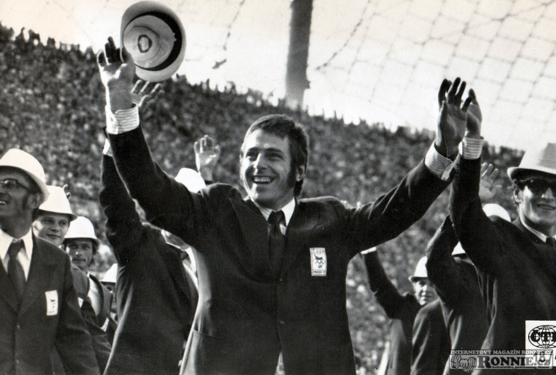 Olympi�da 1972 - vpravo judista Petr J�kl