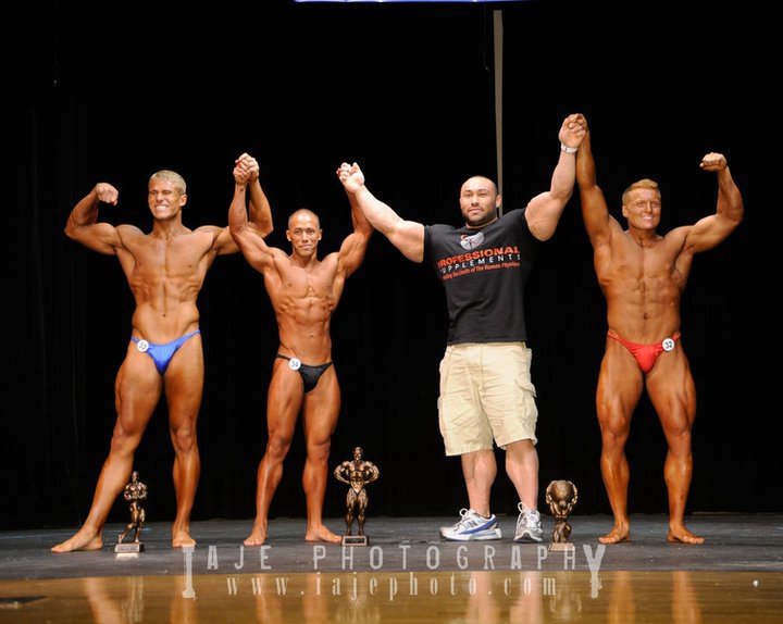 Paul a Jason Huhovi na NPC Sunset Classic 2011