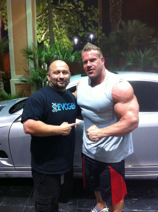 Jay Cutler a Hany Rambod